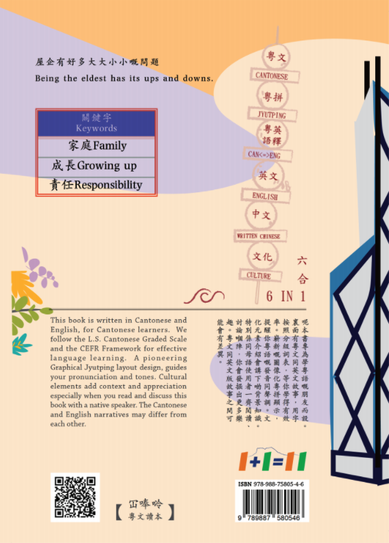 Being The Eldest back cover Being The Eldest back cover